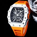 Richard Mille RM12-01 White carbon fiber and quartz fiber diameter 45mm Watch